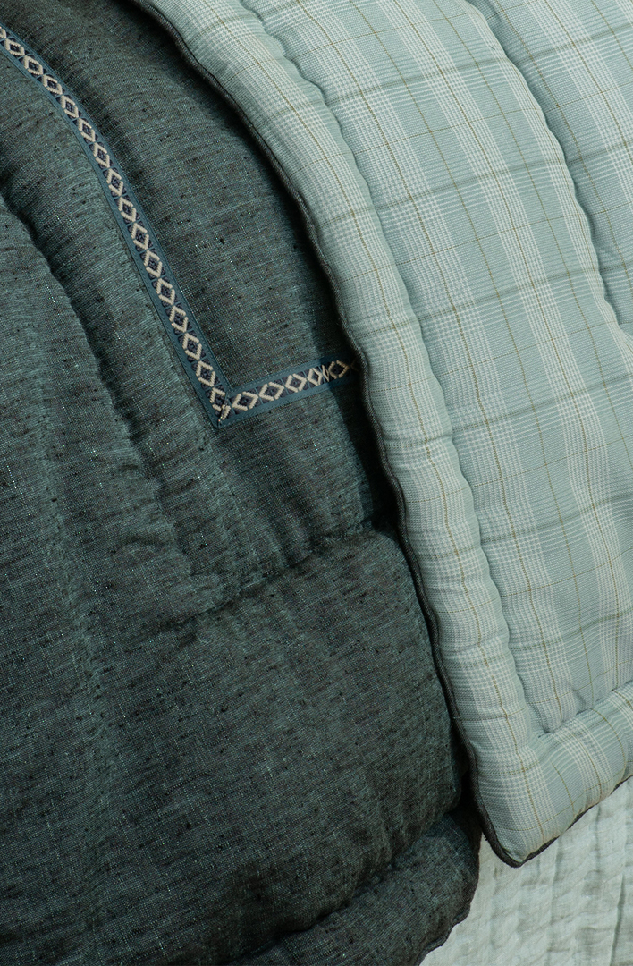 Bianca Lorenne Luchesi Mallard Comforter | Luxury Linen Comforter NZ image 1